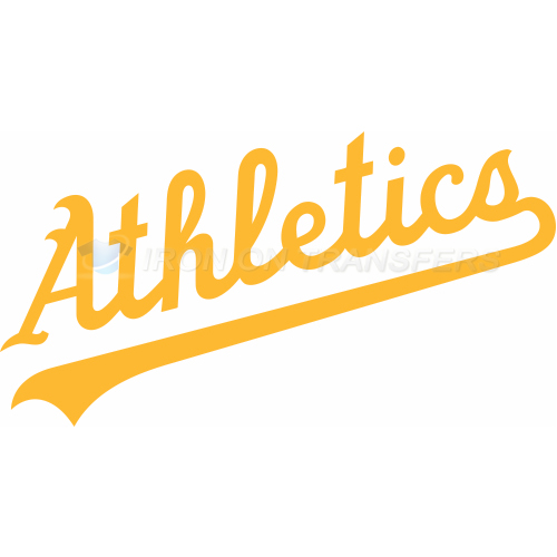 Oakland Athletics Iron-on Stickers (Heat Transfers)NO.1792